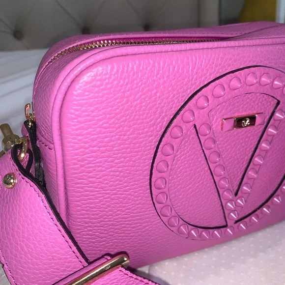 Valentino by Mario Valentino Mia Studded Crossbody Bag - Picture 10 of 15